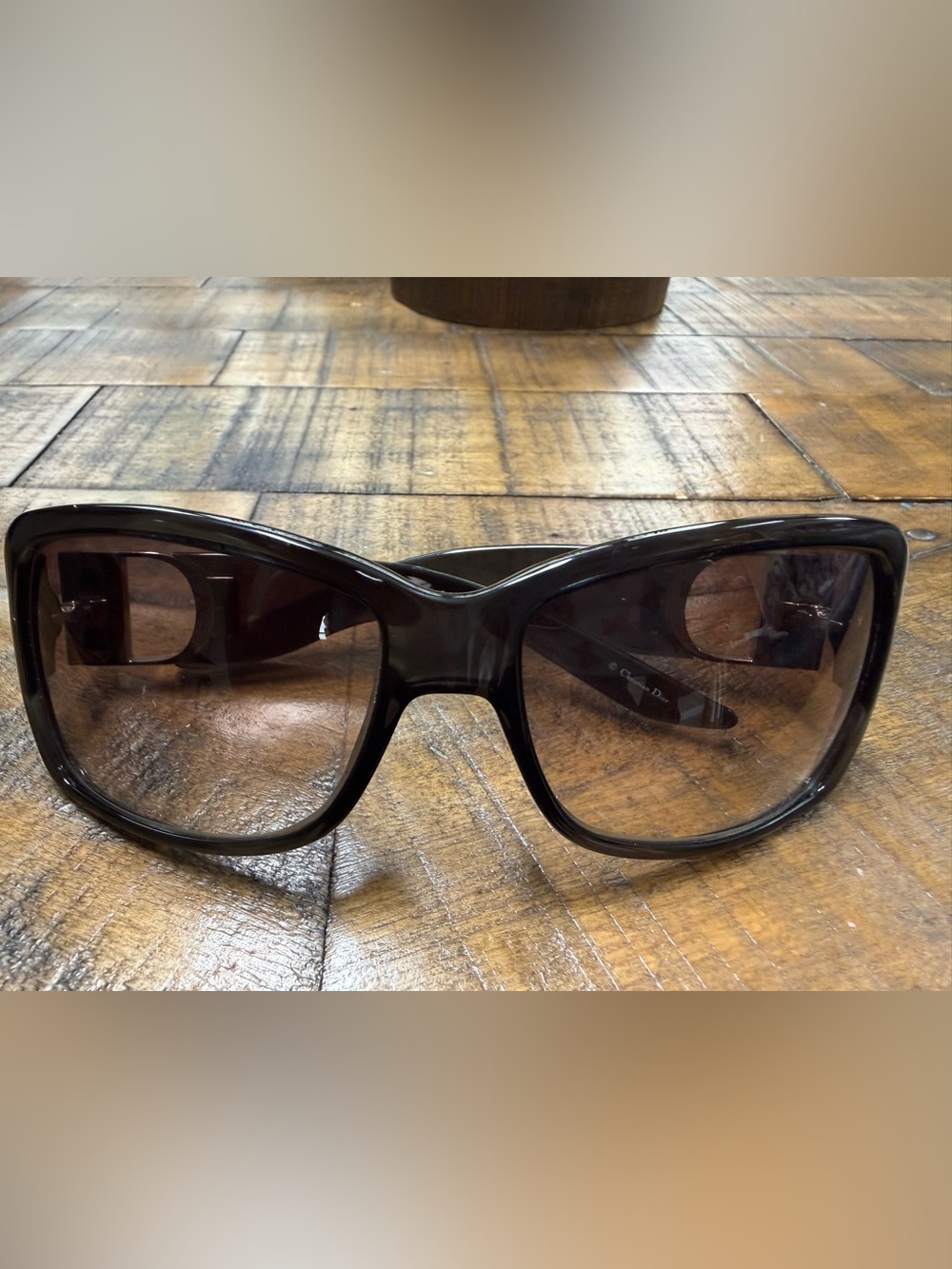 Dior Vintage Gray/Blue Sunglasses